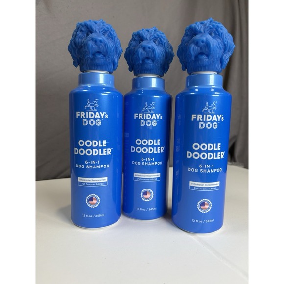 Other - Fridays Dog Oodle Doodler™ 6-in-1 Dog Shampoo 12oz-LOT OF 3
